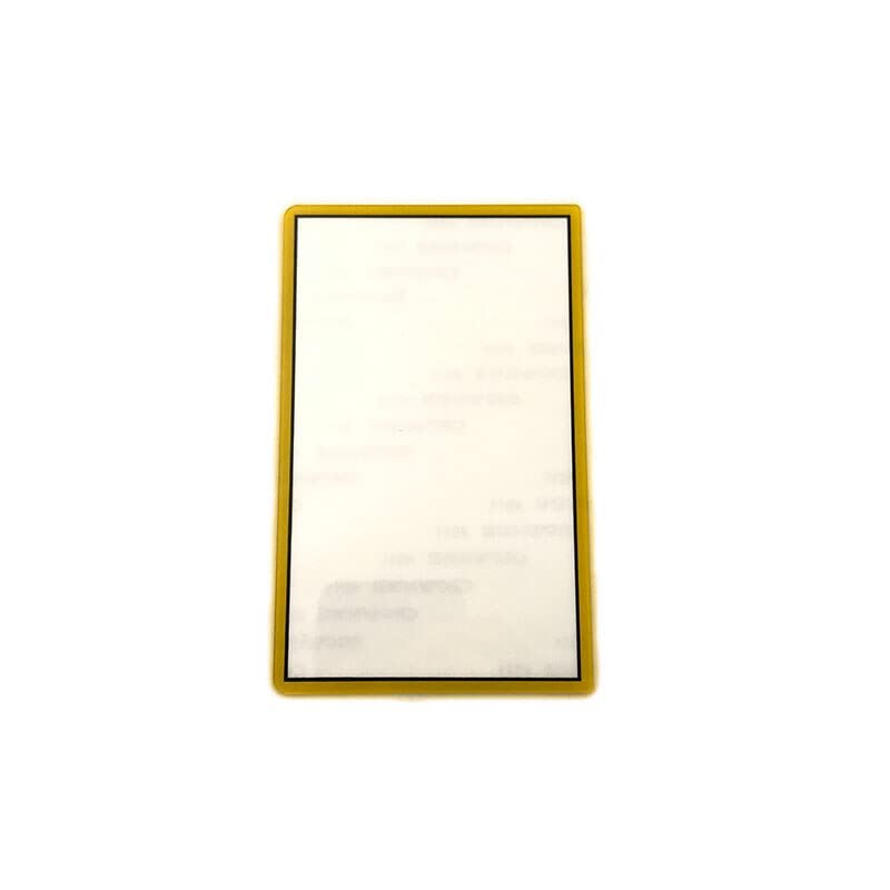 Yellow Mirror Glass Faceplate Cover for Nintendo 3DS XL I55308