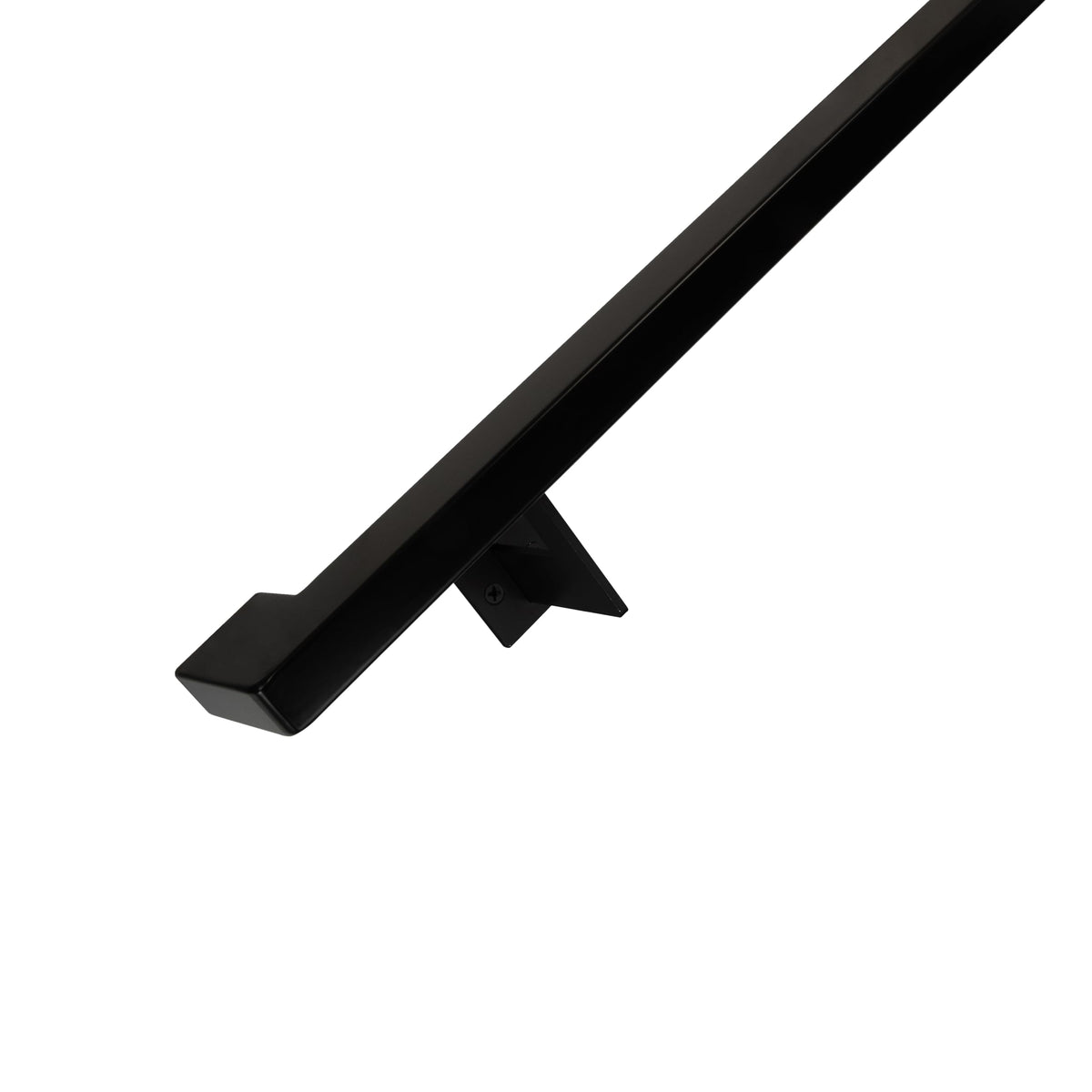 Black 5 Foot Aluminum Handrail Grab Bar Set I717