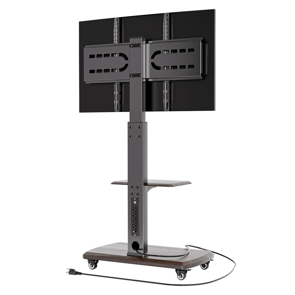 Rolling TV Stand with Power Outlet for 32 to 80 inch TVs E964