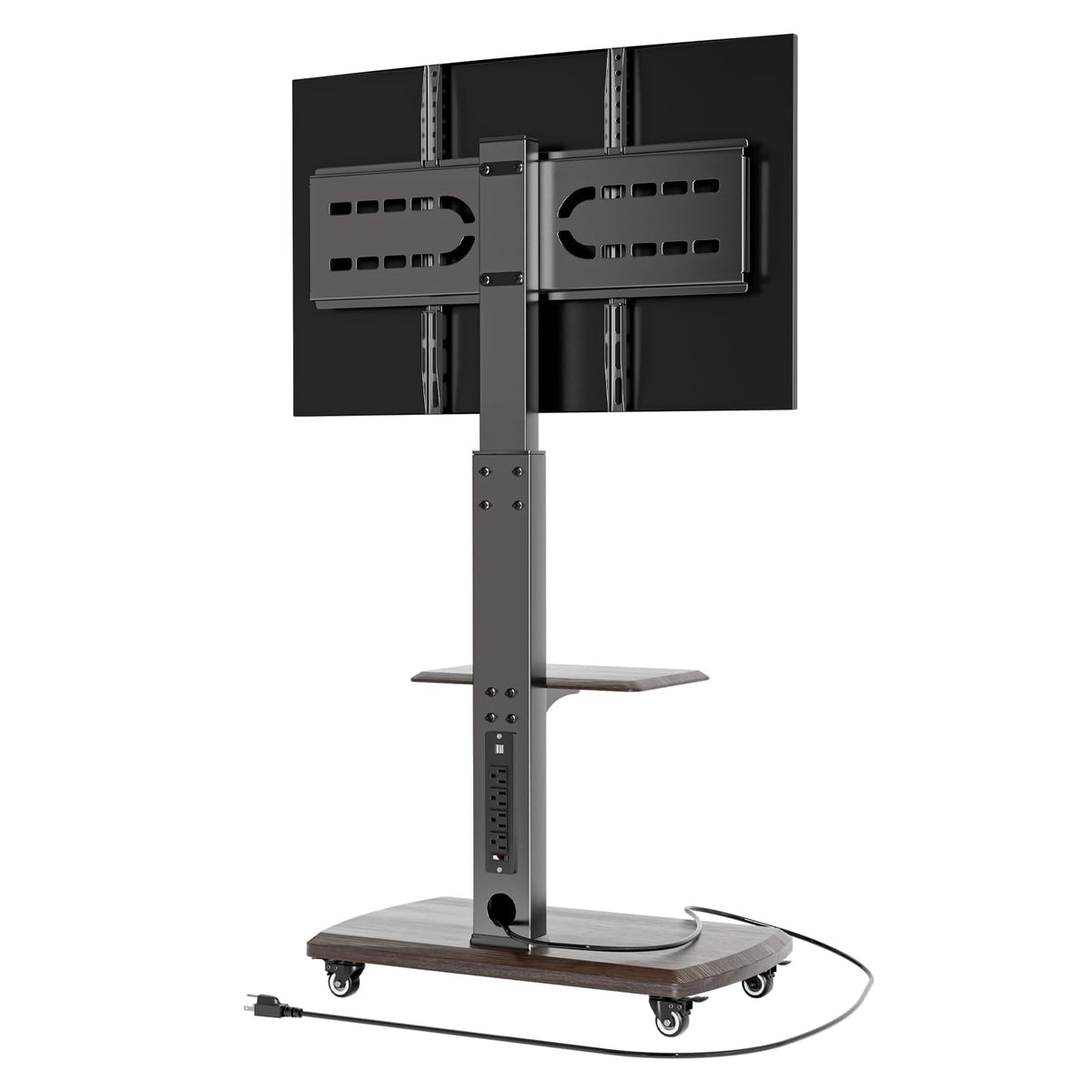 Rolling TV Stand with Power Outlet for 32 to 80 inch TVs E964
