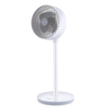16 Inch 3-Speed Oscillating Stand Fan with Remote, White G441
