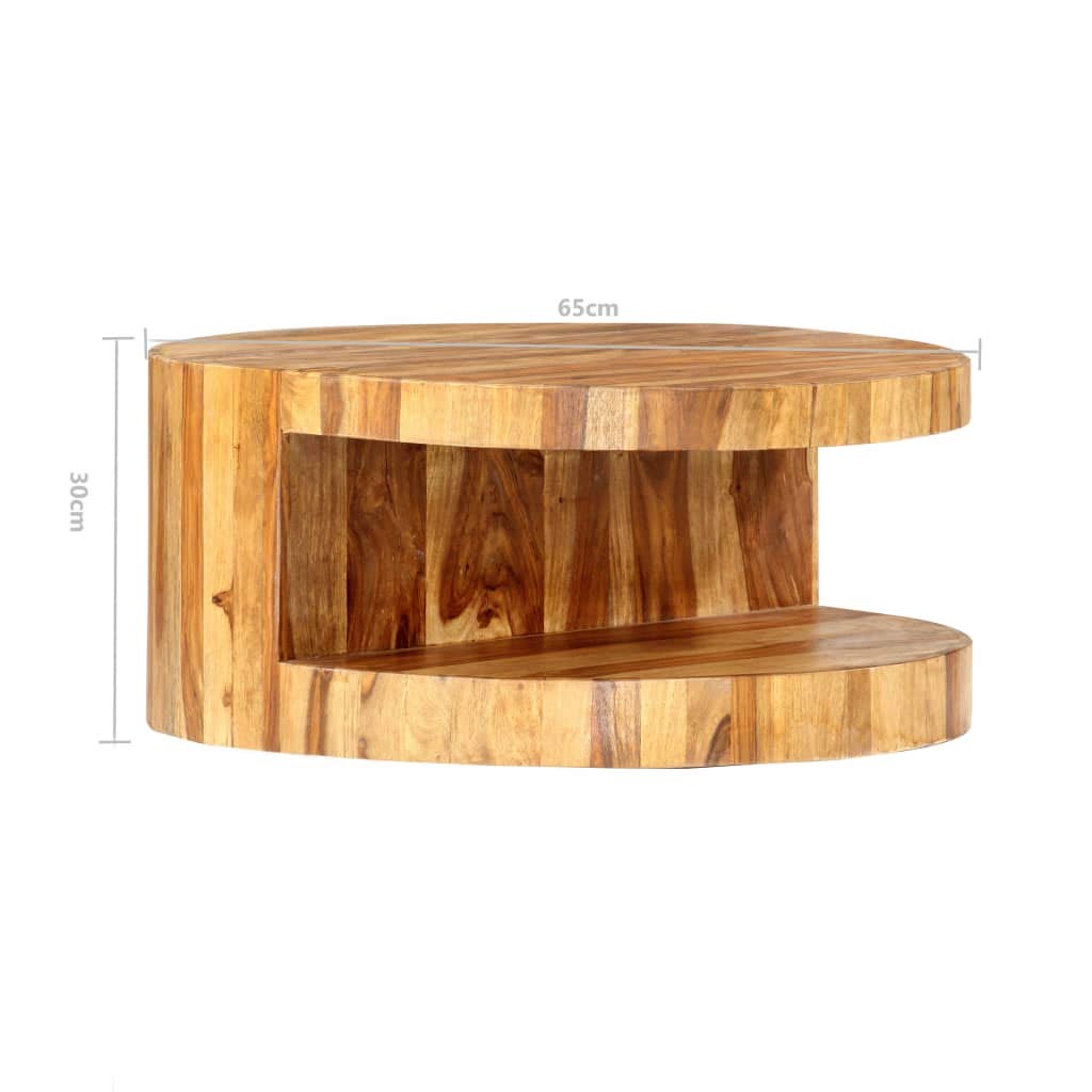 Solid Sheesham Wood Coffee Table E204