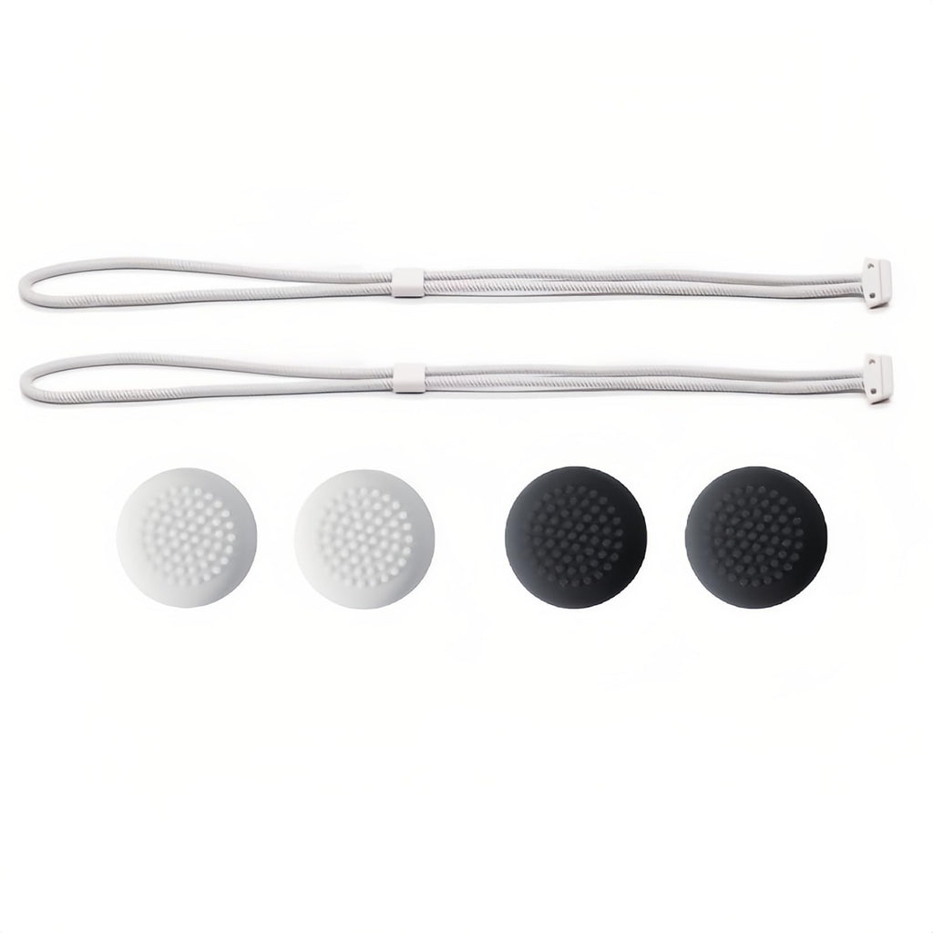 2 PCS Replacement Hand Straps with 2 Pair Thumb Grip Caps L50771