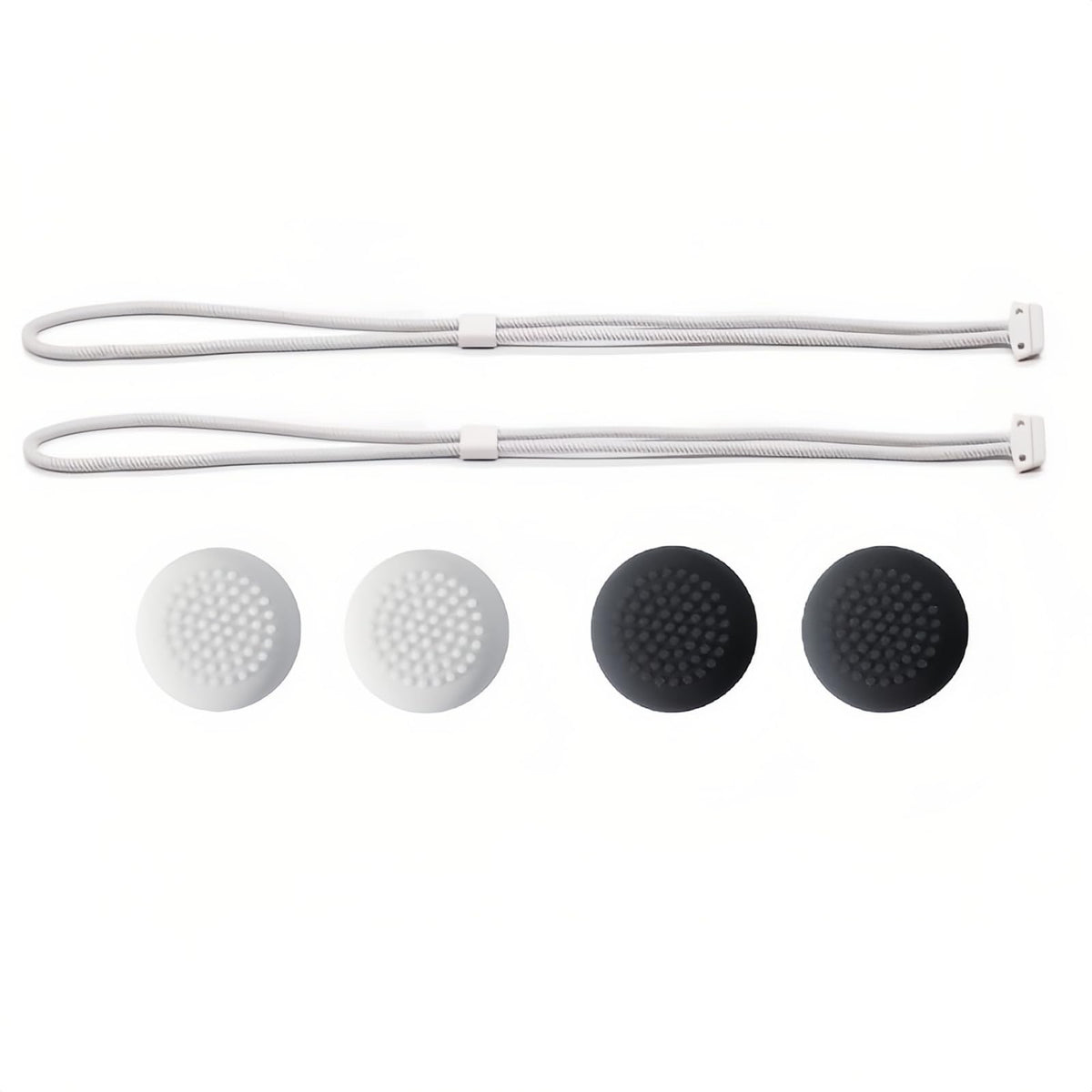 2 PCS Replacement Hand Straps with 2 Pair Thumb Grip Caps L50771