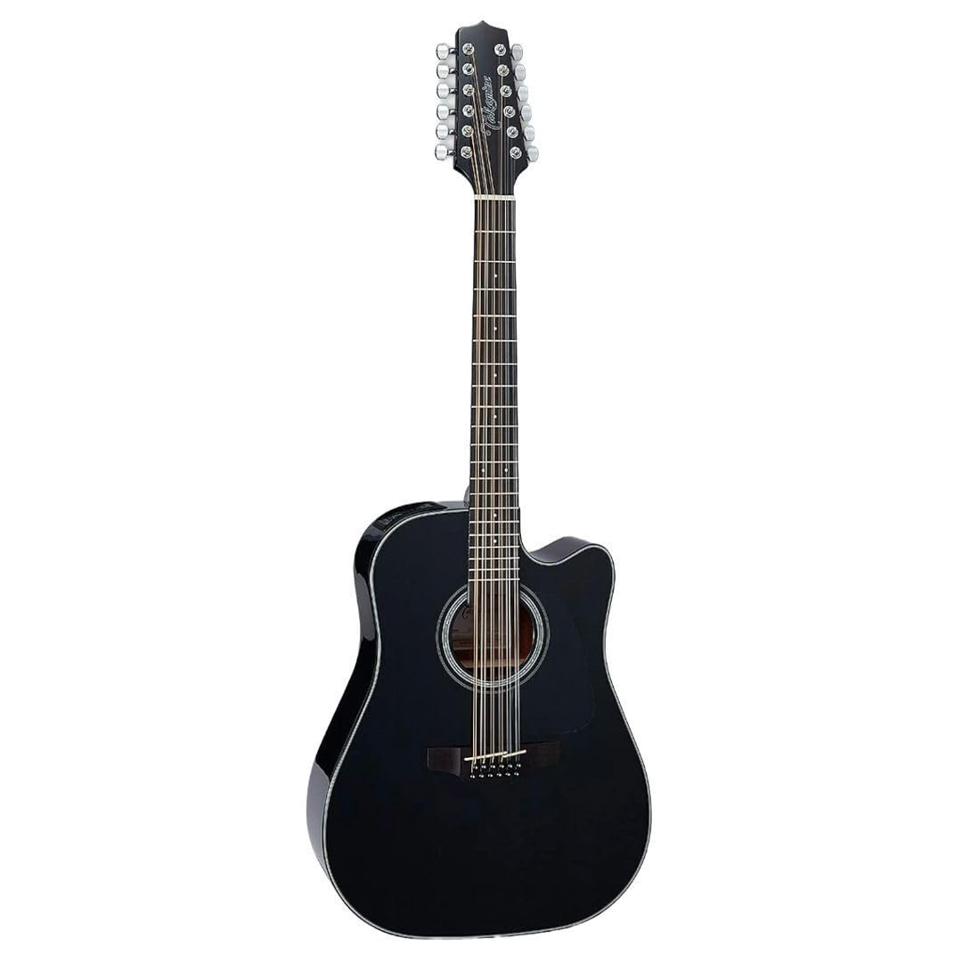12-string Acoustic-electric Guitar Black D707102