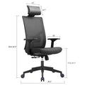 Ergonomic Mesh Office Chair with Lumbar Support E53513