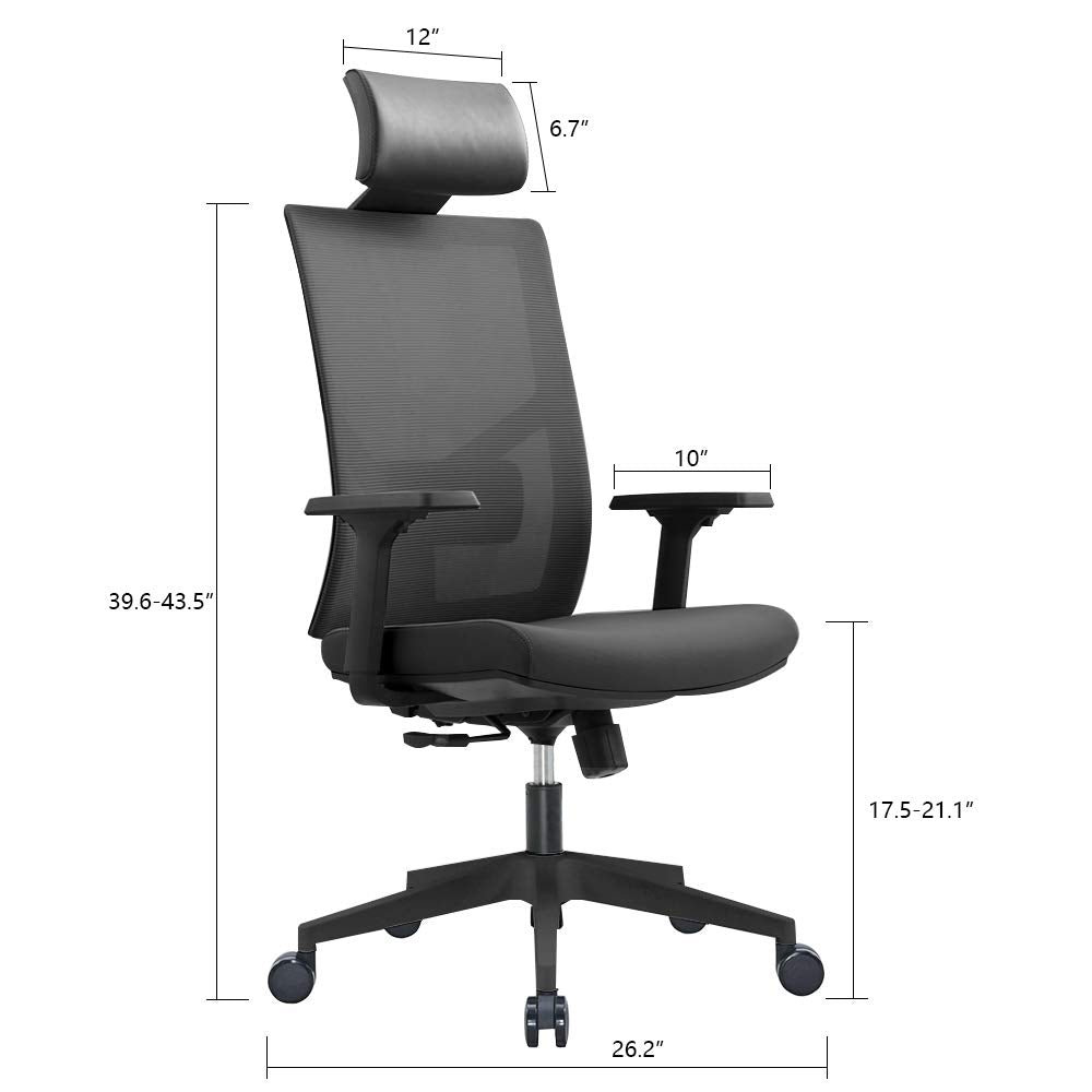 Ergonomic Mesh Office Chair with Lumbar Support E53513