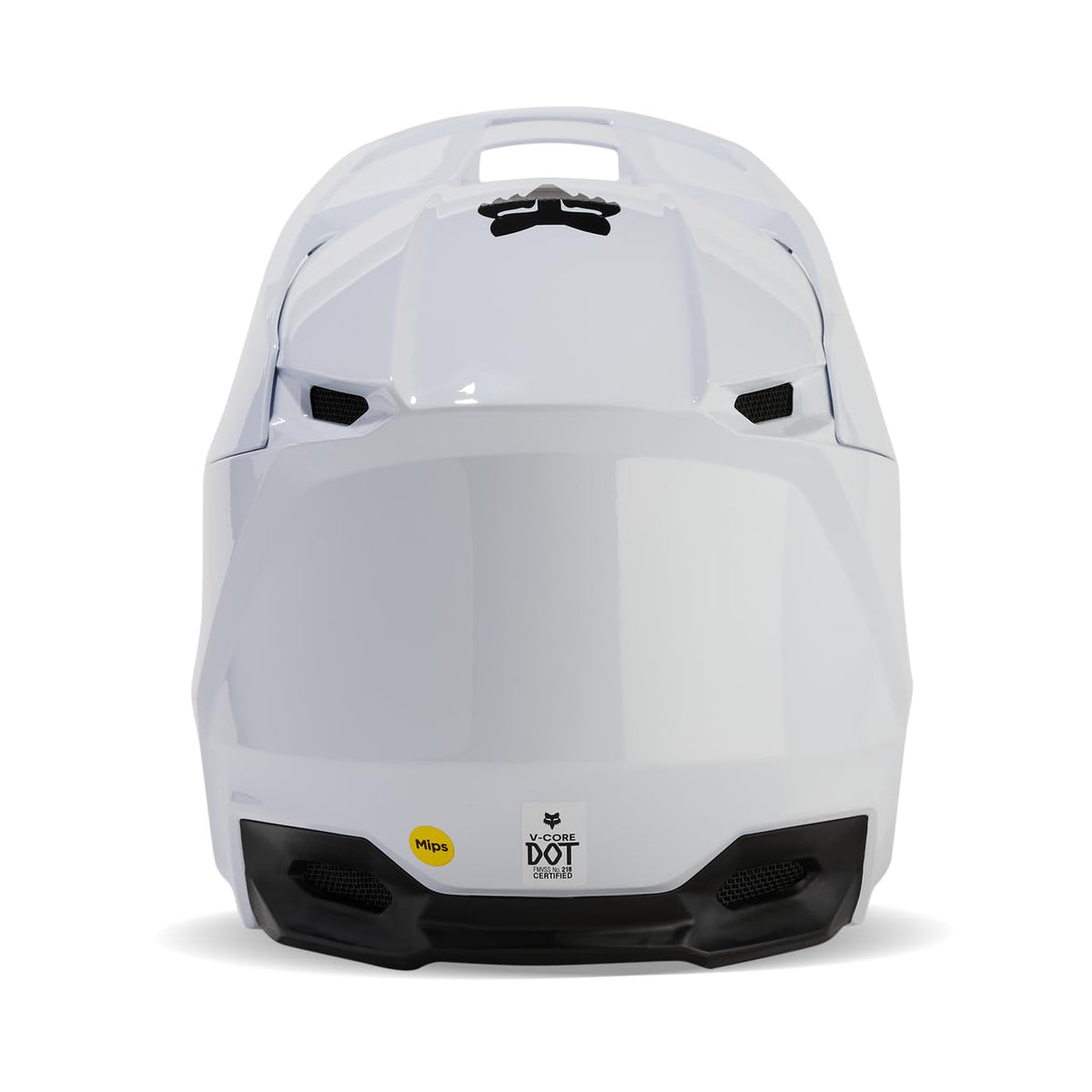 Matte White Motocross Helmet O276