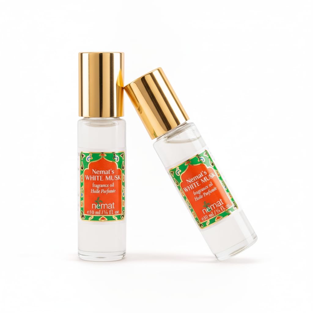 White Musk Perfume Oil Roll-On 2-Pack, 10 ml R568