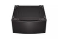 29 in. Laundry Pedestal with Storage Drawer in Black Steel M700210