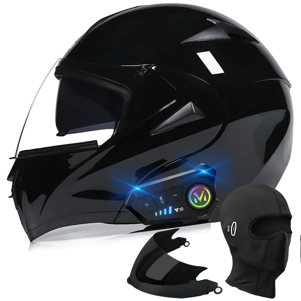 DOT Approved Flip Up Full Face Modular Motorcycle Helmet P10751