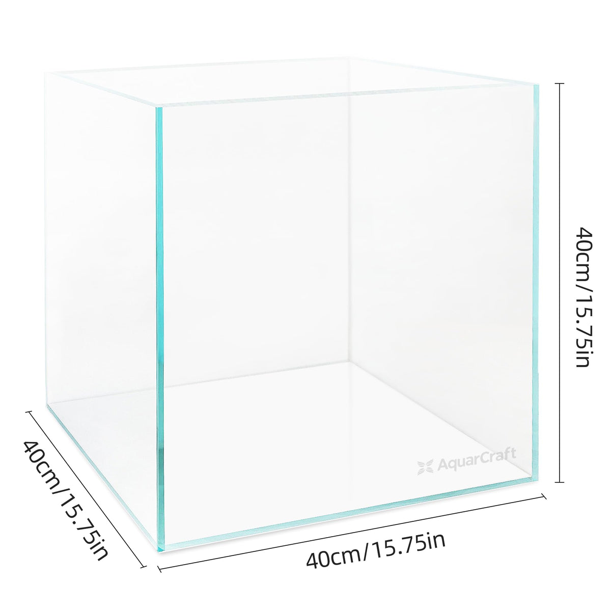 16 Gallon Ultra Clear Low Iron Aquarium L9791