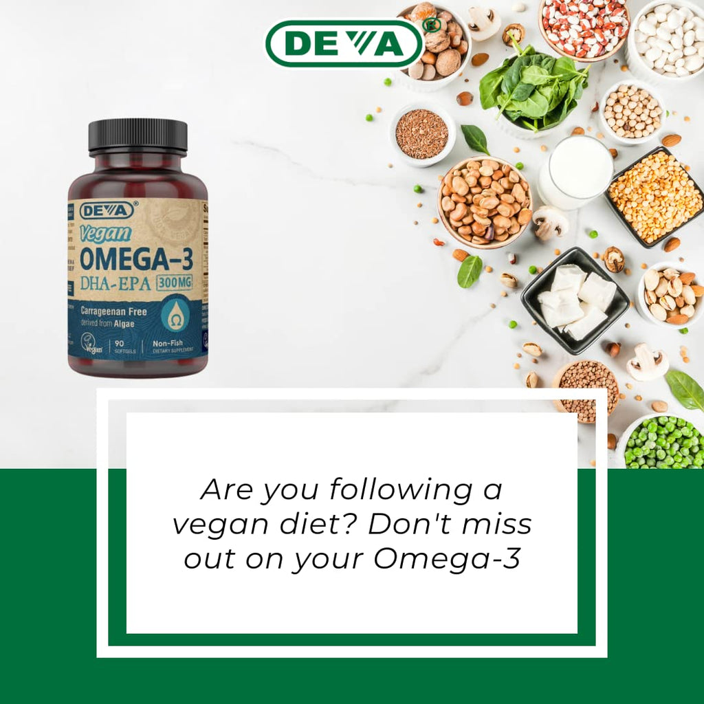 Vegan Omega-3 DHA EPA 300 mg 90 Softgels X31589
