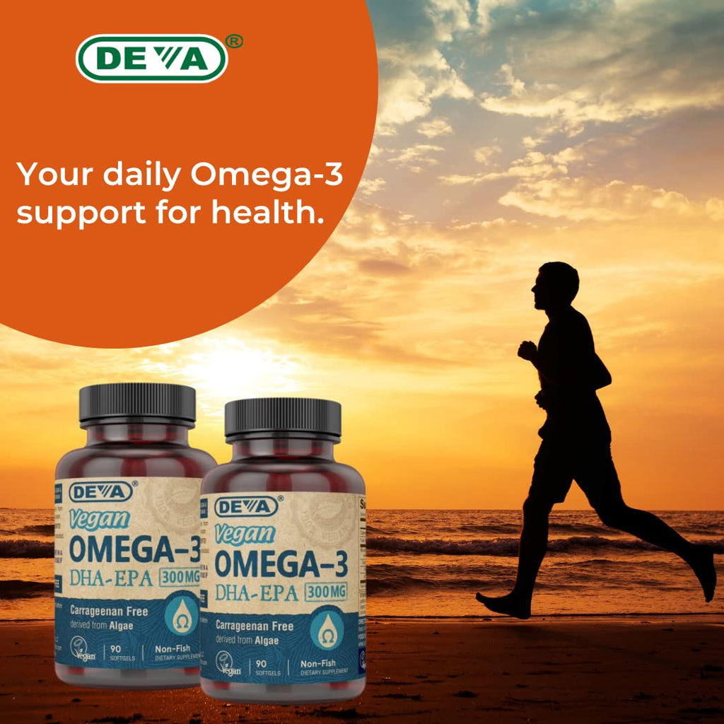 Vegan Omega-3 DHA EPA 300 mg 90 Softgels X31589