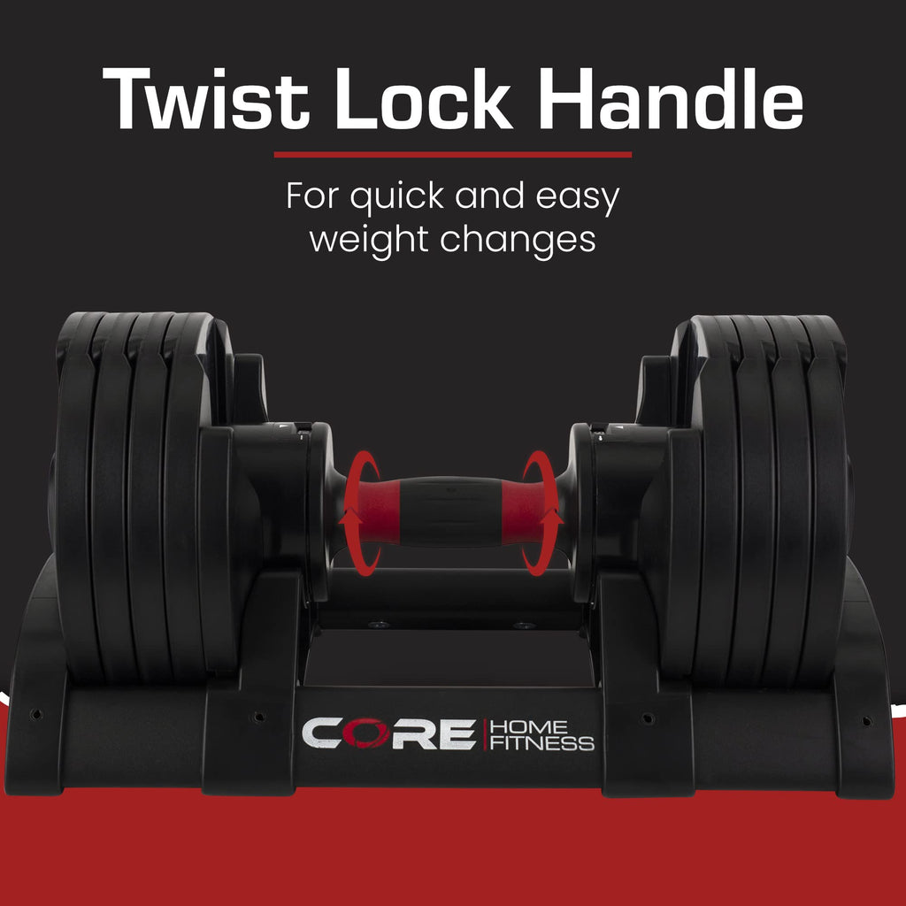 Adjustable Dumbbell Weight Set O335