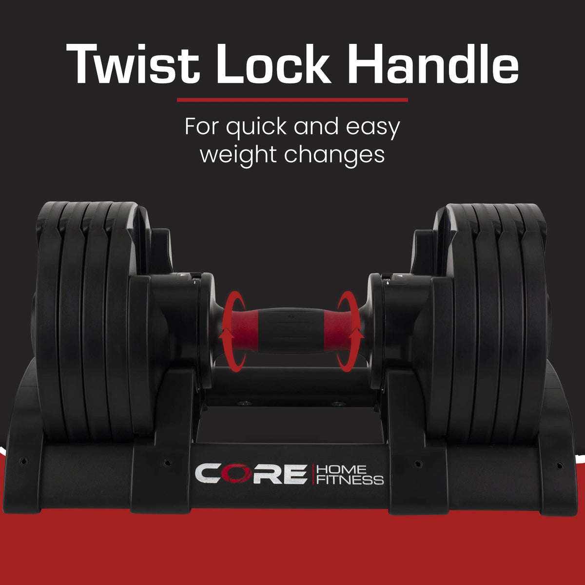 Adjustable Dumbbell Weight Set O335