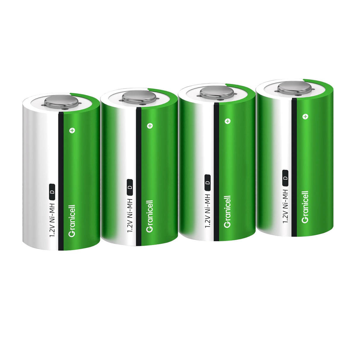 4-Pack D Rechargeable NiMH Batteries G646054