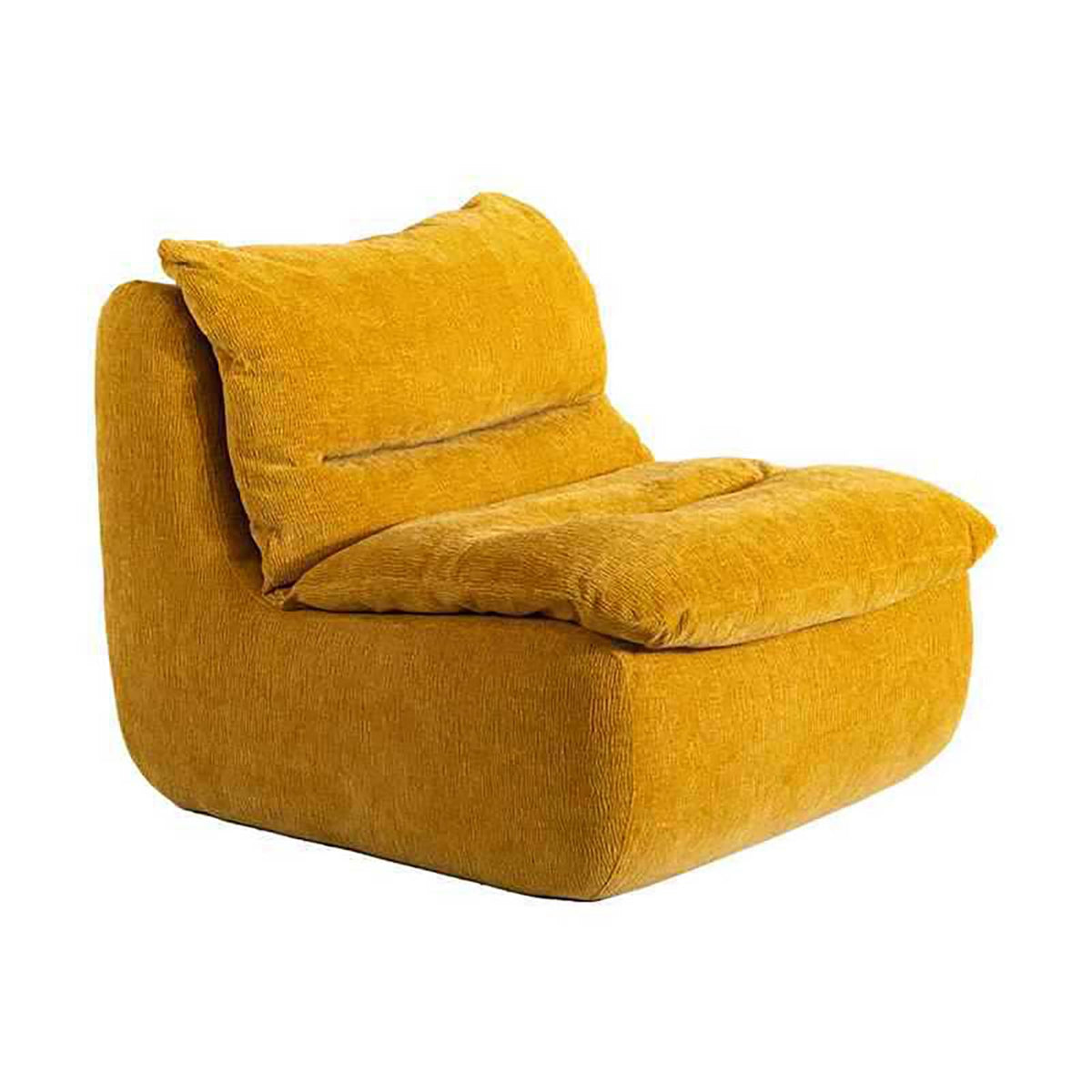 Yellow Memory Foam Bean Bag Chair L527