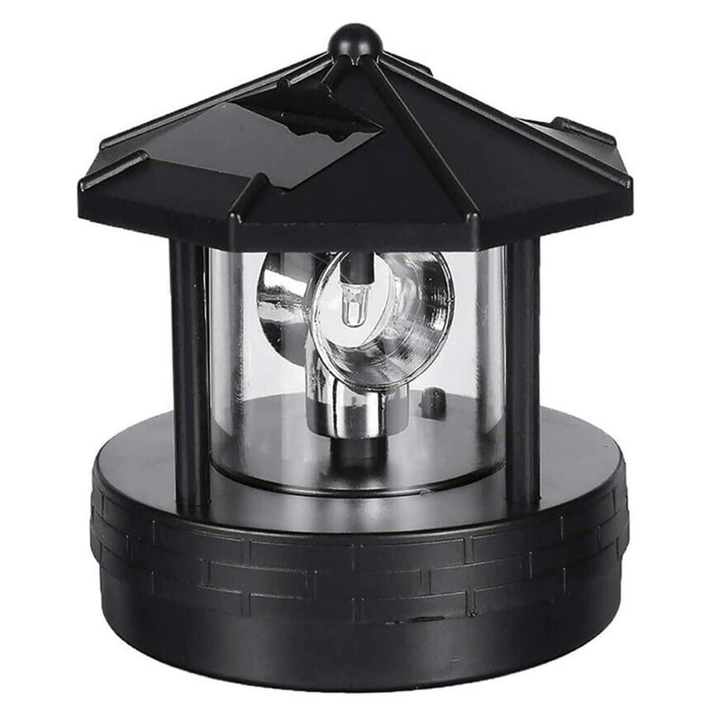 Solar Lights Outdoor LED Rotating Lighthouse Lamp P75279