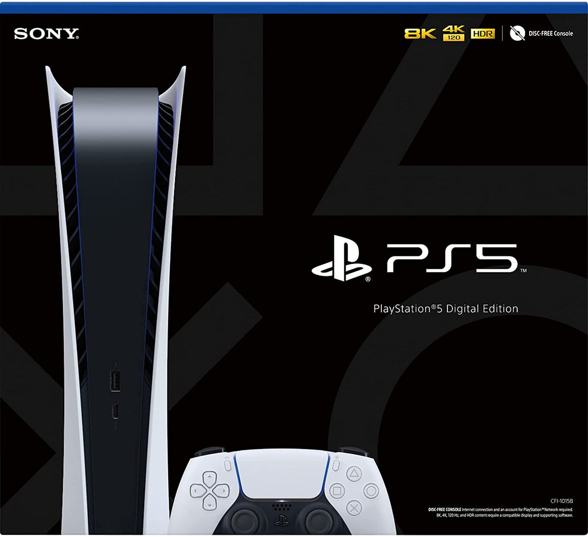 White Digital Edition Gaming Console with Wireless Controller S37136
