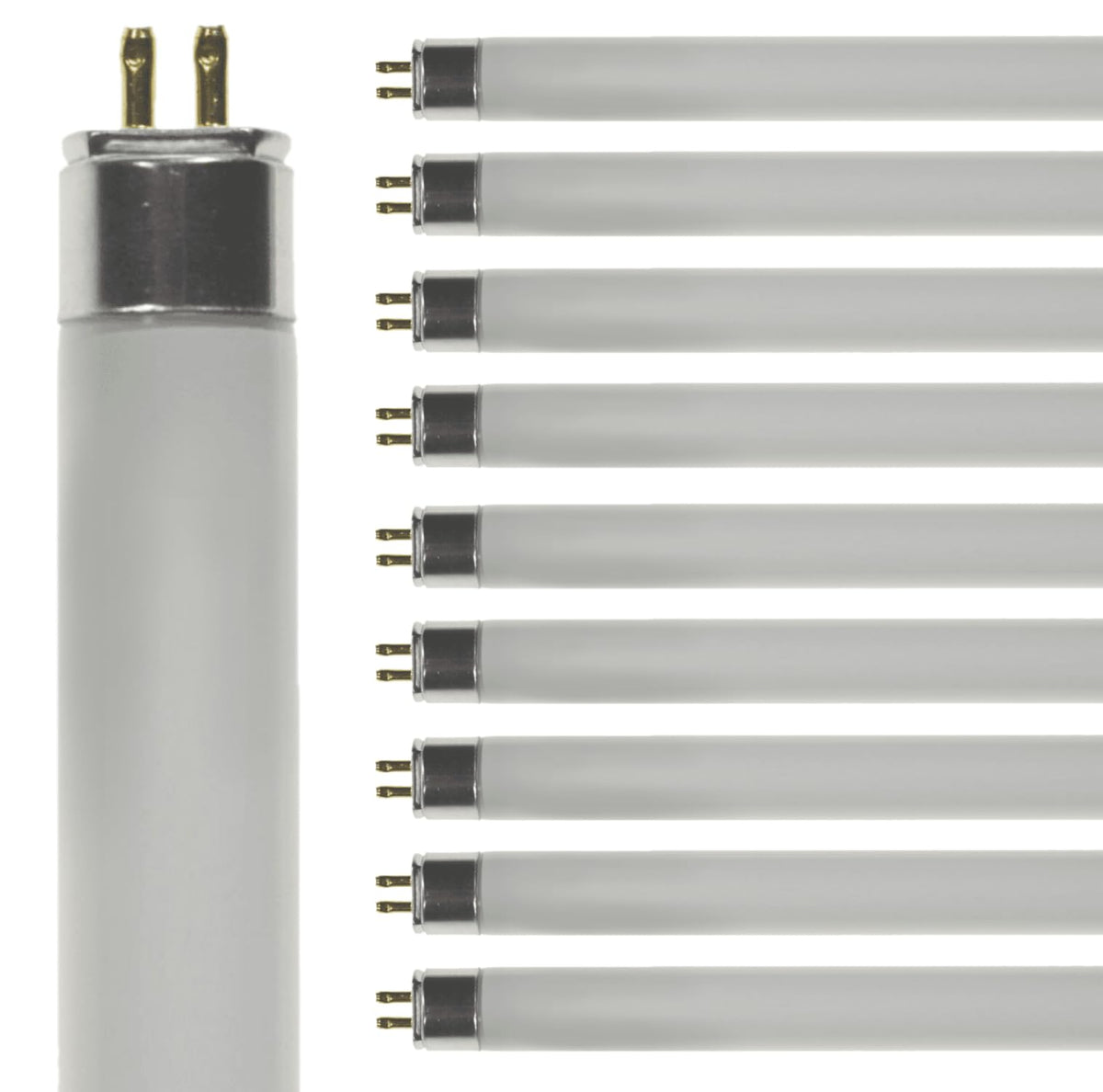 24 Inch 24W 4100K Cool White T5 Fluorescent Bulb Pack of 10 Z606156