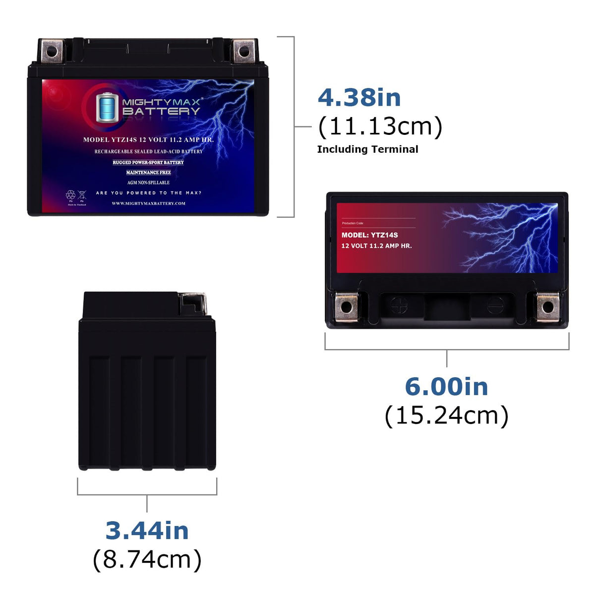 12V 11.2Ah Replacement Battery F1597