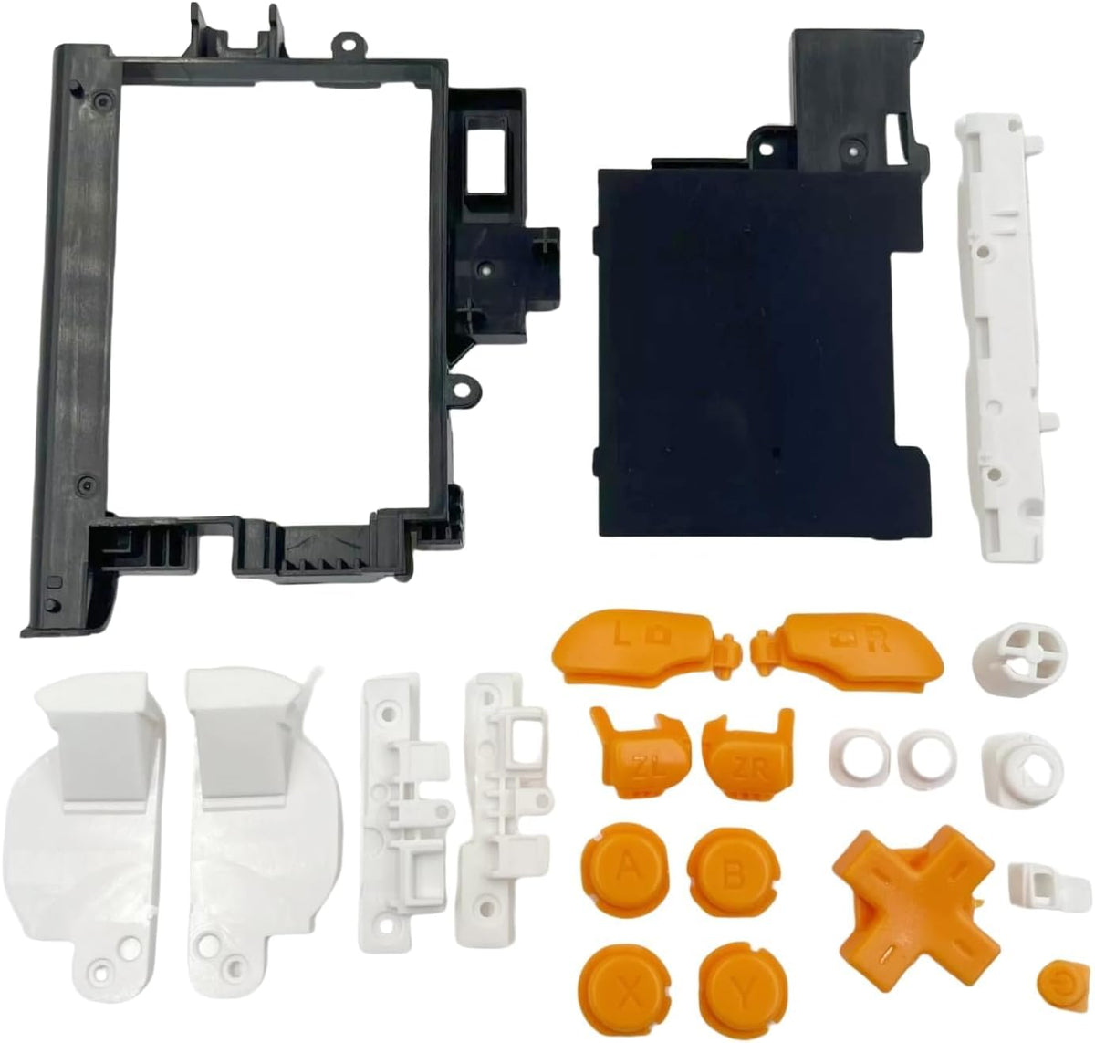 White & Yellow Button Set for New 2DS XL LL Console S545653