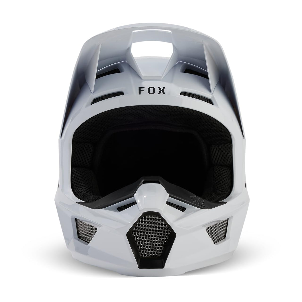 Matte White Motocross Helmet O276
