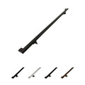 Black 5 Foot Aluminum Handrail Grab Bar Set I717