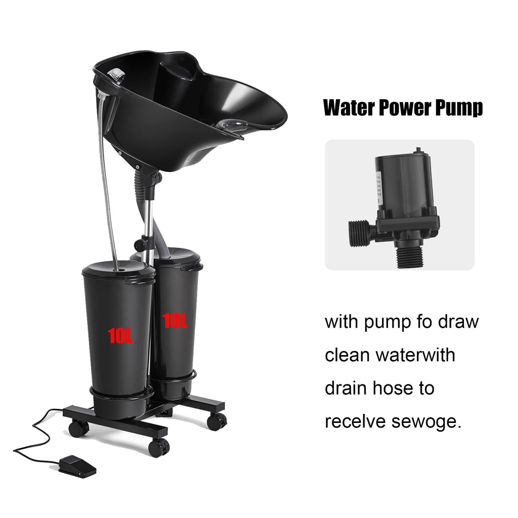 Electric Shampoo Bowl with Water Pump Q948568