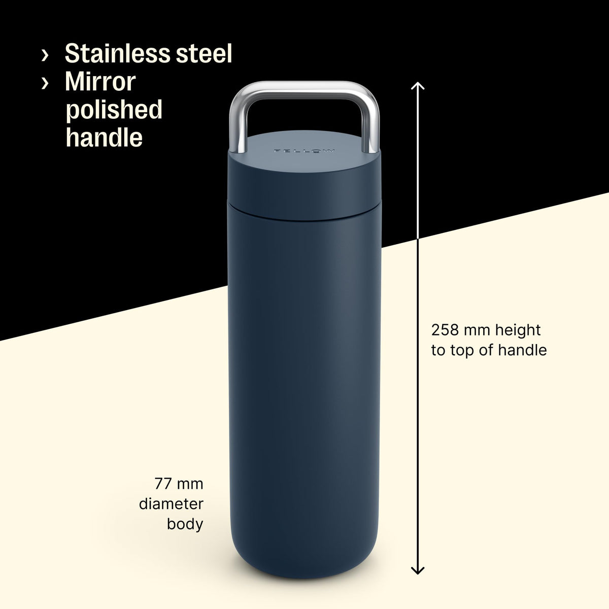 Ceramic Lined Travel Coffee Mug 20 oz N379