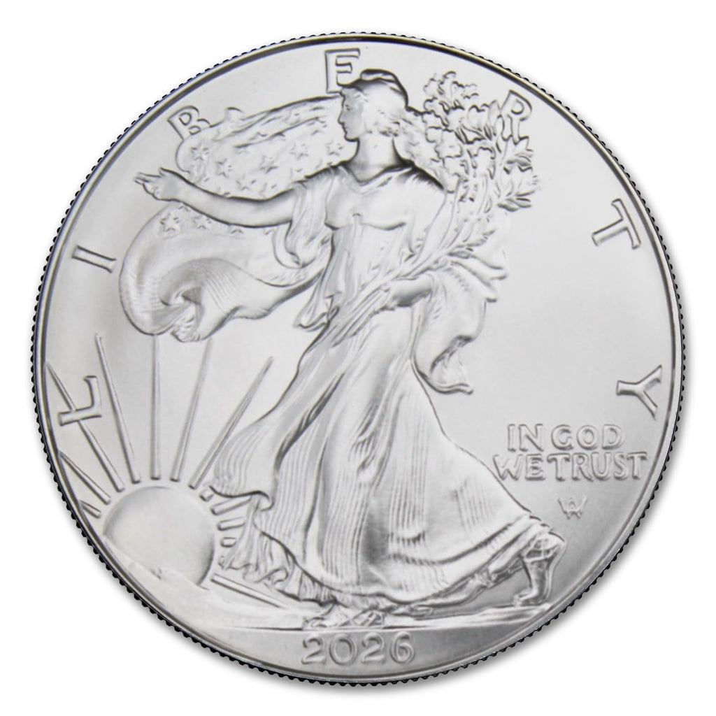 1 oz American Silver Eagle Coin with LED Presentation Box D614139