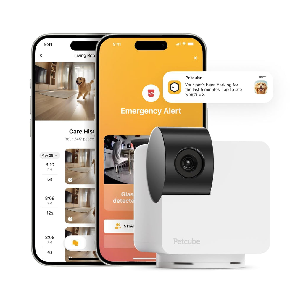 Wi-Fi Pan-Tilt Pet Camera D37095