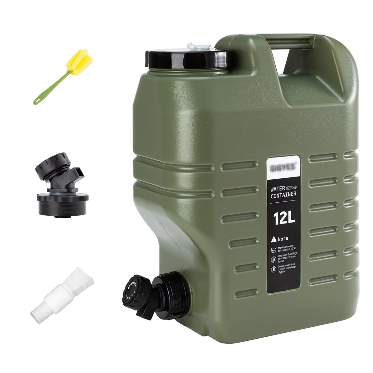 3.2 Gallon Camping Water Jug with Spout Y44208