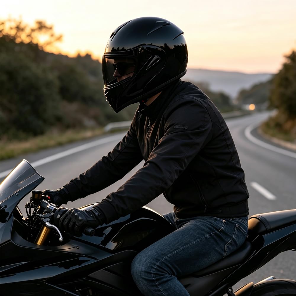DOT Approved Flip Up Full Face Modular Motorcycle Helmet P10751