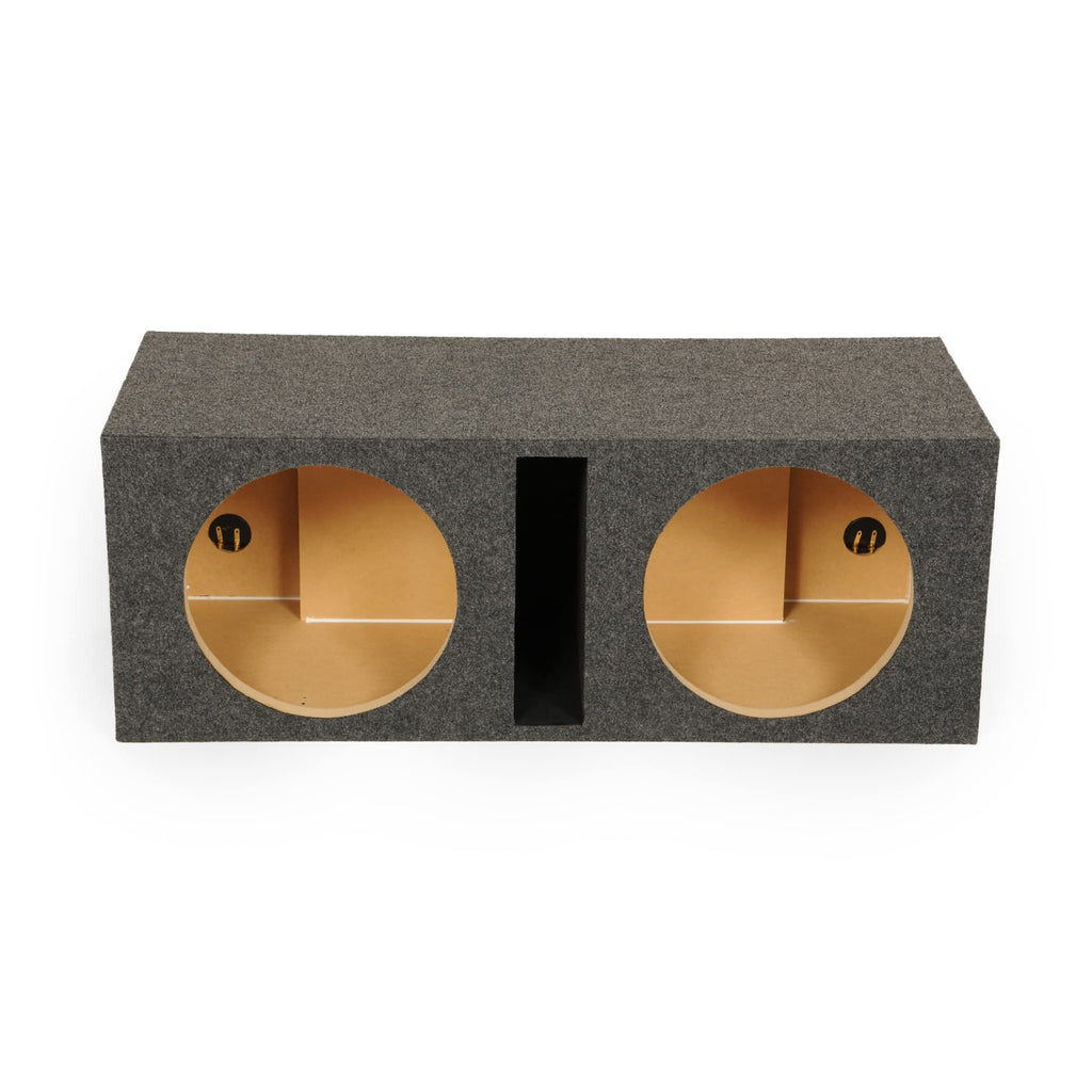 Dual 12" Car Audio Subwoofer Box A273