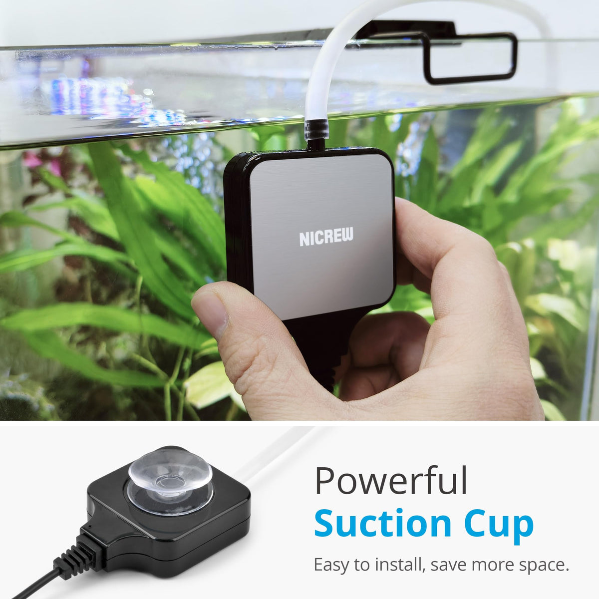Nano Silent Aquarium Air Pump R893655