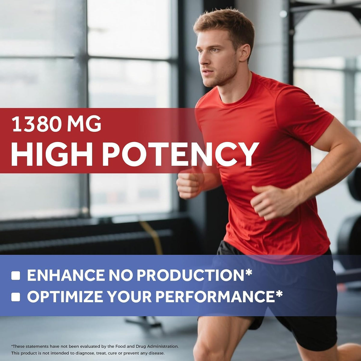 Nitric Oxide Booster 1380 mg 60 Vegan Caps C600498
