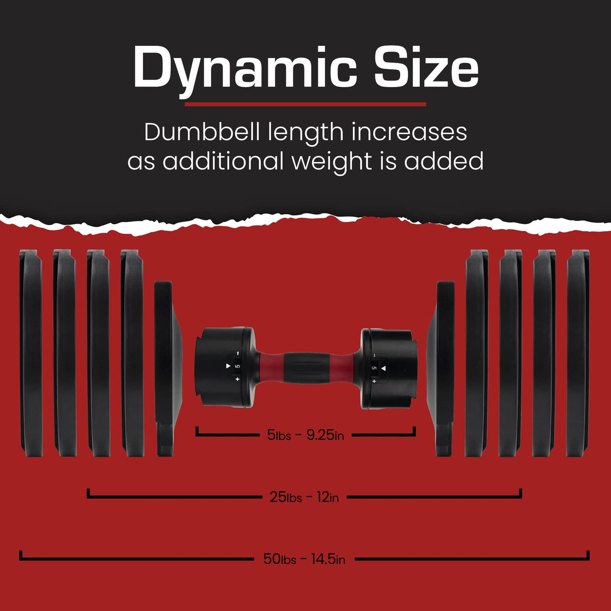 Adjustable Dumbbell Weight Set O335