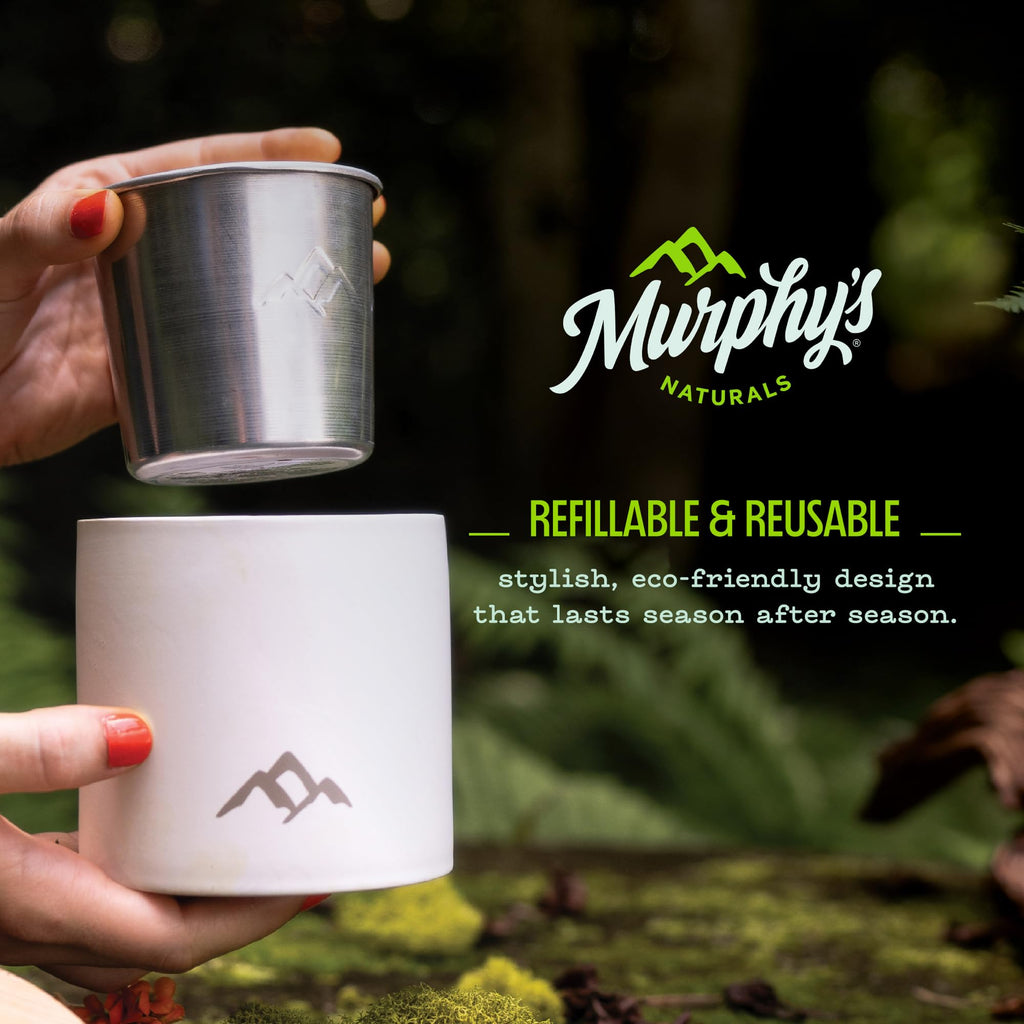 Mosquito Repellent Candle Refills 9 oz Pack of 2 P158
