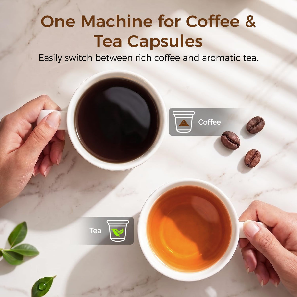 Single Serve Coffee Maker Black M353529