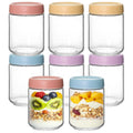 8Pcs 16oz Glass Overnight Oats Containers R483277