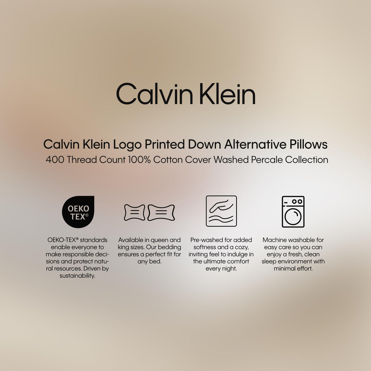 King Size Set of 2 Down Alternative Pillow M7539