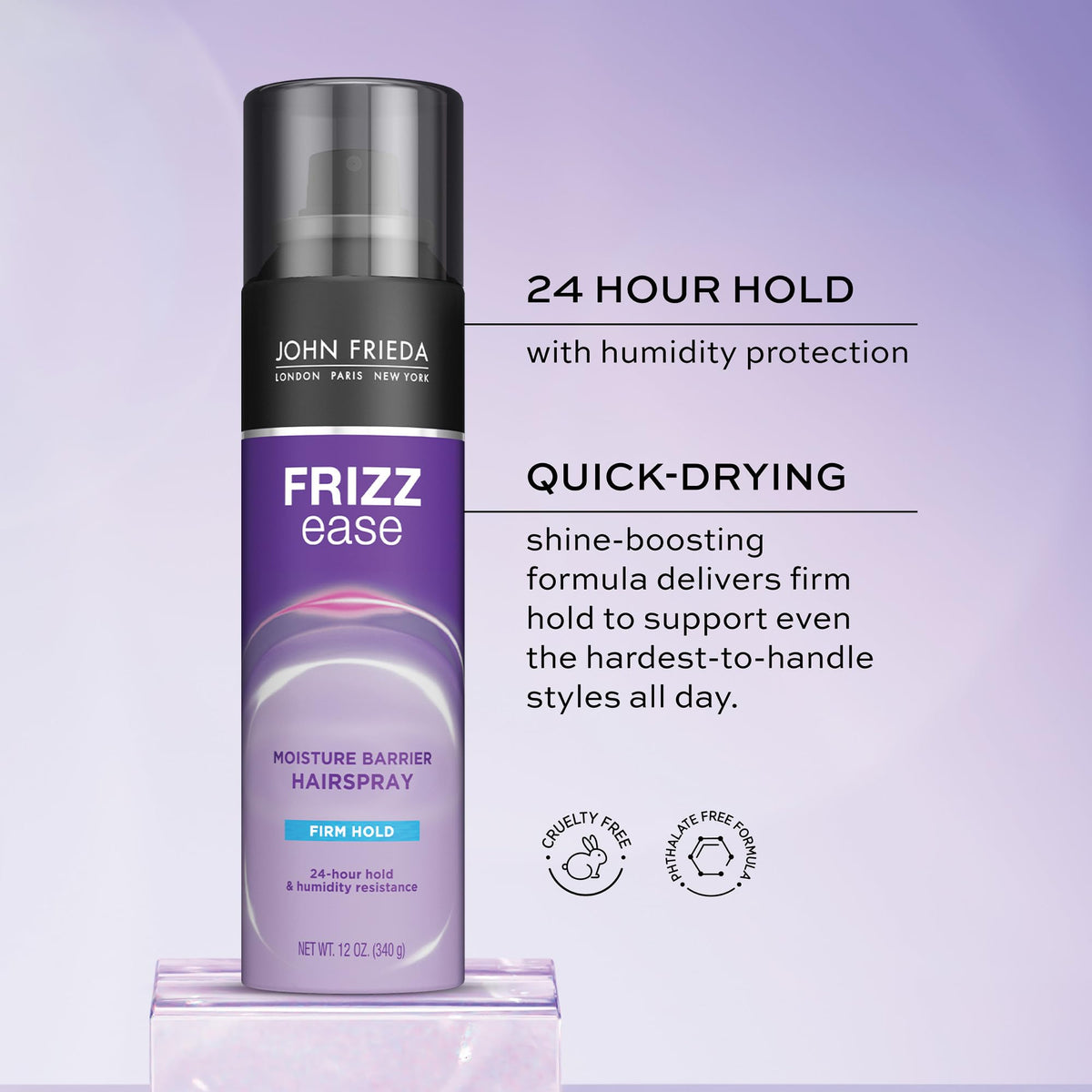 Firm Hold Hairspray 12 Oz Pack of 2 Q7928
