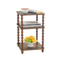 Small 3-Tier Side Table with Shelf P6345