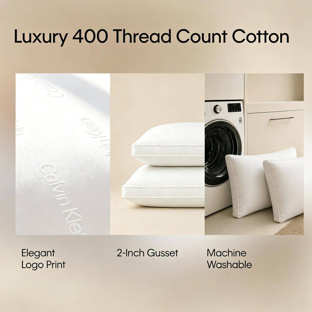 King Size Set of 2 Down Alternative Pillow M7539