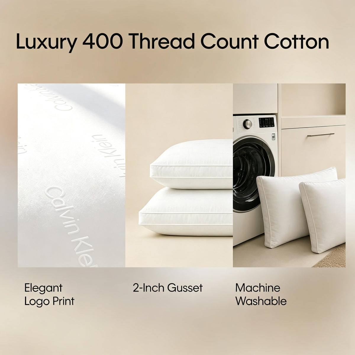 King Size Set of 2 Down Alternative Pillow M7539