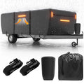 12-14 ft Pop Up Camper Cover 7 Layers Oxford Waterproof D584