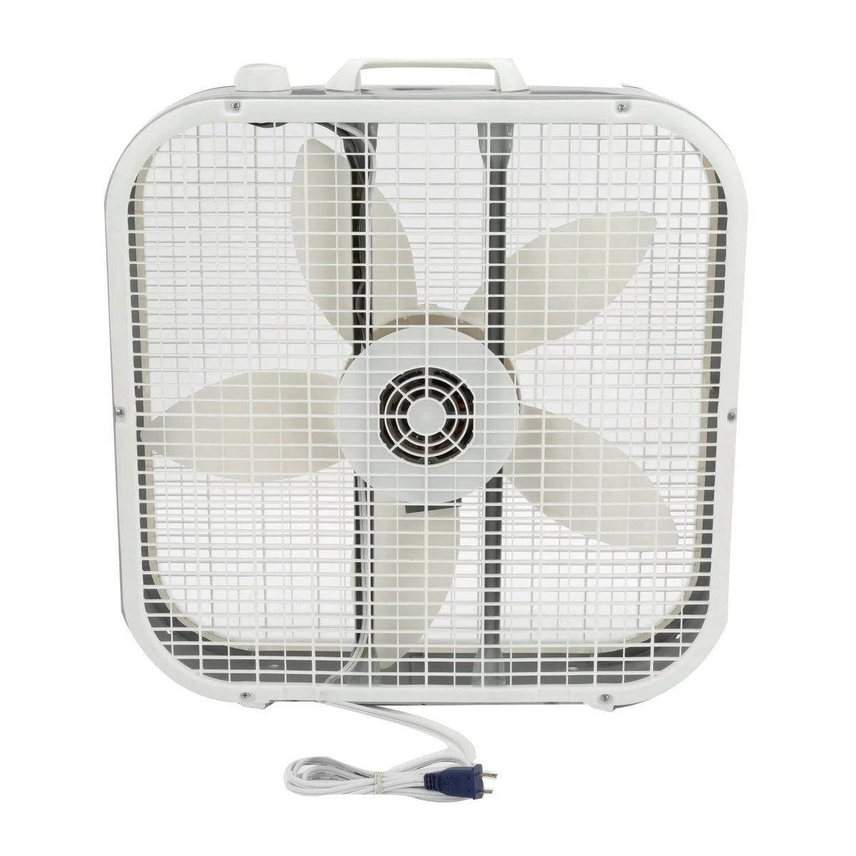 20" 3-Speed White Box Fan D282267