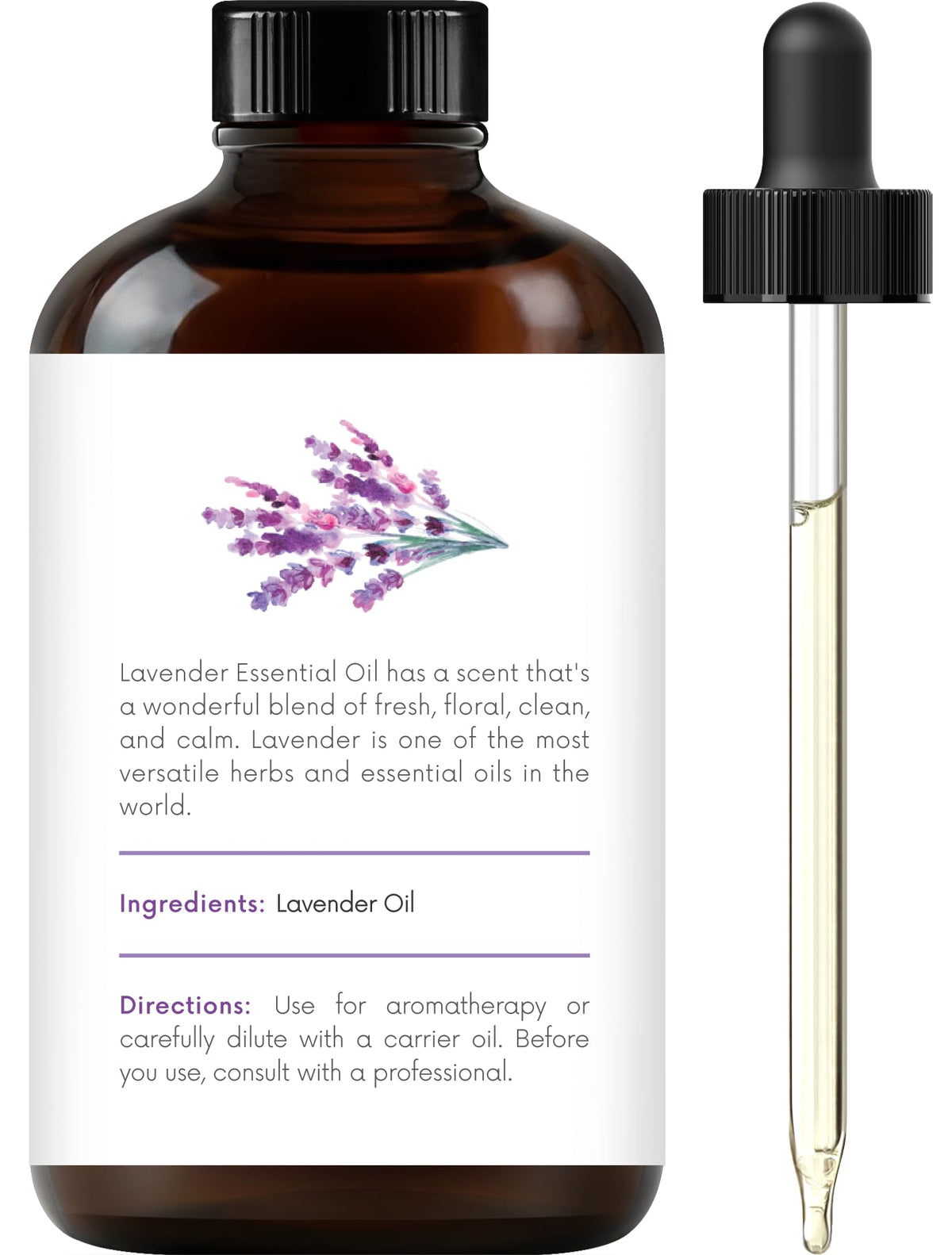 Lavender and Lemon Essential Oils 2 x 4 Fl Oz W26459